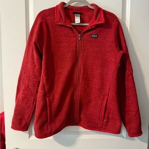 Patagonia Women's Better Sweater Red Fleece
